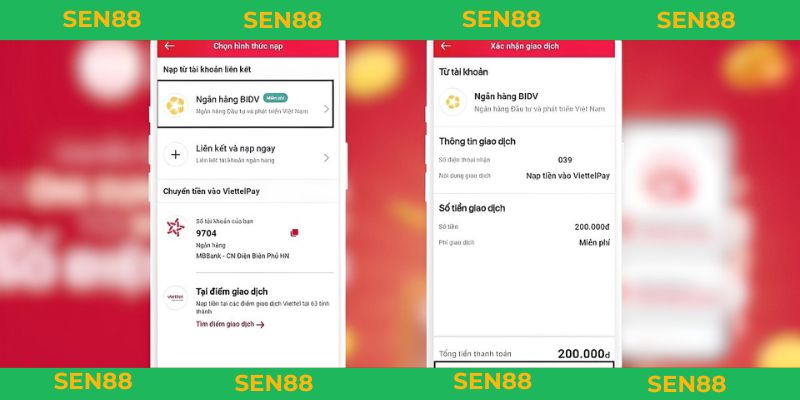Nạp Tiền SEN88 - Bắt Đầu Hành Trình Cá Cược Đỉnh Cao Nạp tiền SEN88