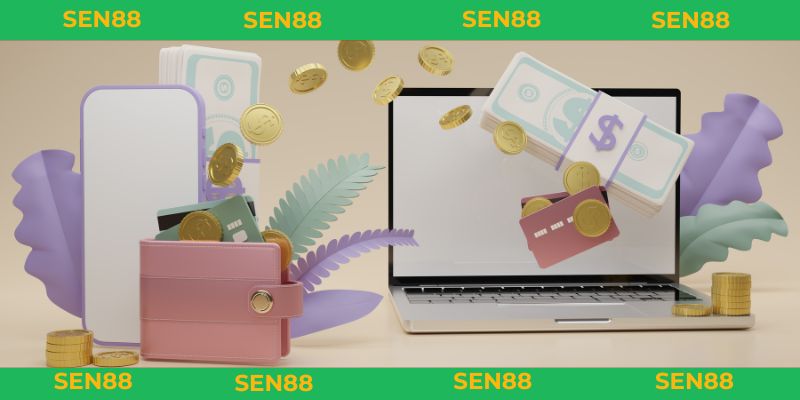 Rút Tiền SEN88 - Phương Thức Đa Dạng, Thao Tác Linh Hoạt Rút tiền SEN88 uy tín cho cược thủ
